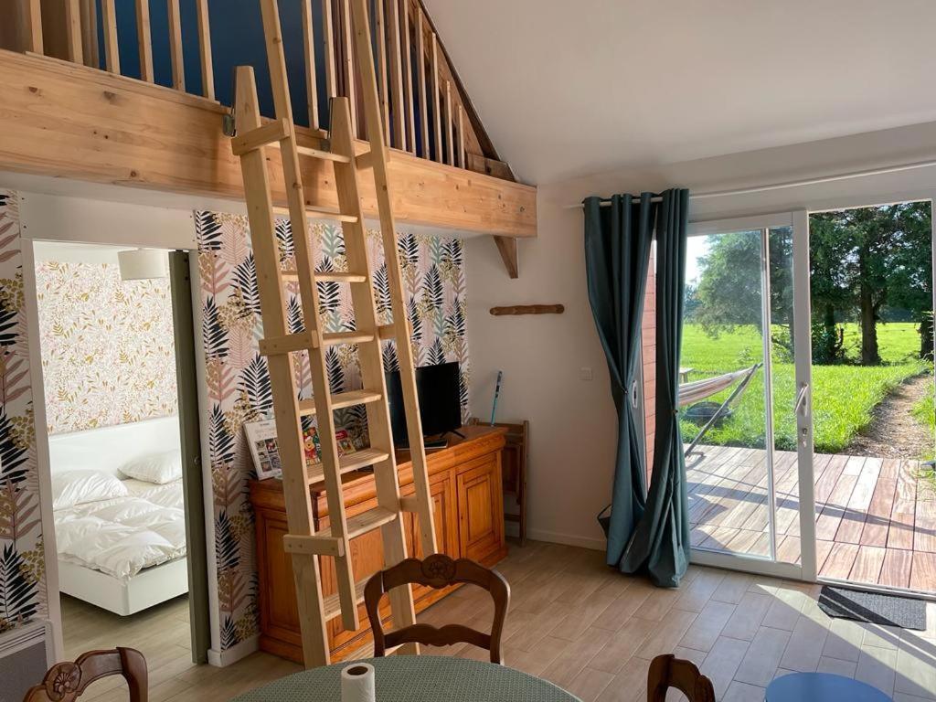 Eco-Gite A La Ferme D'Elles Saint-Andre-de-l'Epine Exteriör bild